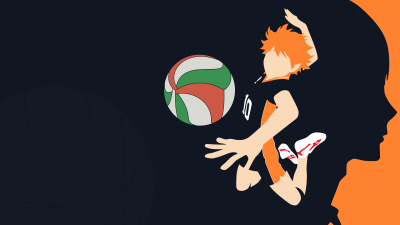 Shoyo Hinata, Minimalist, Haikyuu, Faceless, Volleyball