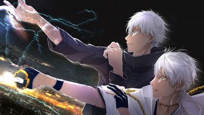 Satoru Gojo, Tsurumaru Kuninaga, Crossover, Jujutsu Kaisen