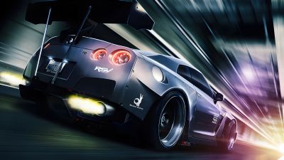 Nissan GT-R R35, AI art, JDM cars, Japanese