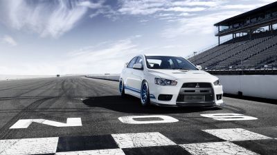 Mitsubishi Lancer Evolution, Race track, JDM cars