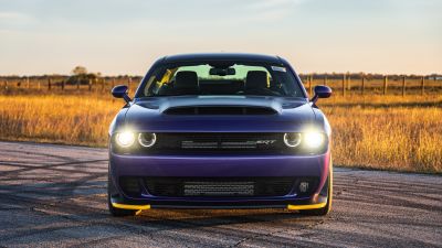 Dodge Challenger SRT Demon, 8K, 5K, Hennessey, 2024