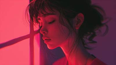 Lofi girl, Emotional, 5K