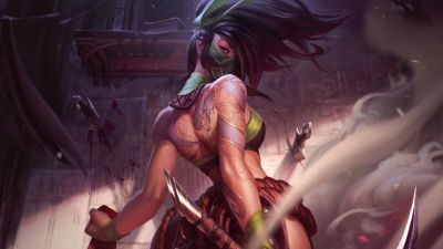 Akali, Artwork, League of Legends