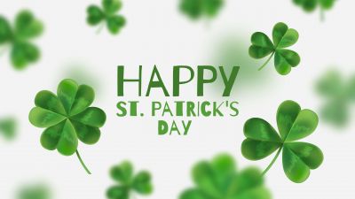 Irish, St. Patrick's Day, Illustration, Shamrock, Clover, Green leaves