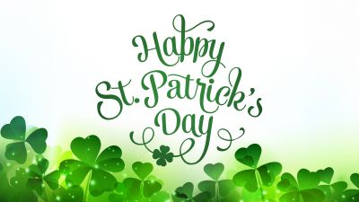 St. Patrick's Day, Vector art, 5K, 8K, Shamrock, Clover, Irish