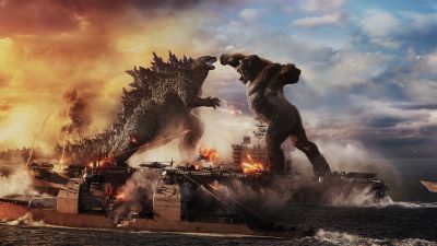 Godzilla vs Kong, Ultrawide, 8K, Boss Fight