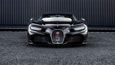 Bugatti Chiron Super Sport, Black cars, 5K, 2024