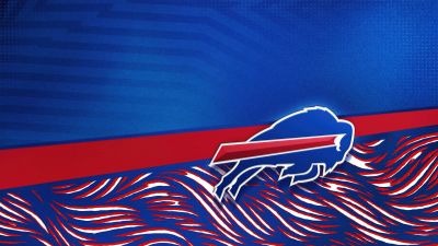 Buffalo Bills, Logo, Blue background, NFL team, American football team