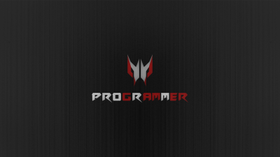 Acer Predator, Programmer, Dark background