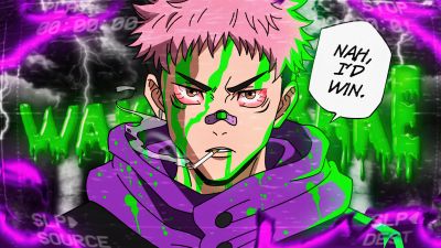 Yuji Itadori, Fan Art, Jujutsu Kaisen, 5K