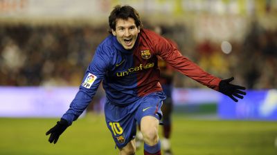 Lionel Messi, Goal, FC Barcelona, 5K, FCB