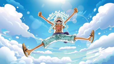 Gear 5, Monkey D. Luffy, One Piece, 5K, Sun God Nika