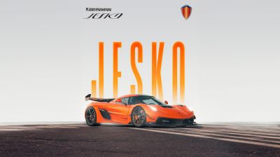 Koenigsegg Jesko, Poster, Sports cars, 5K