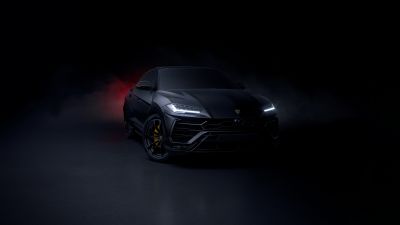 Lamborghini Urus, Dark aesthetic, 8K, 5K, Dark background