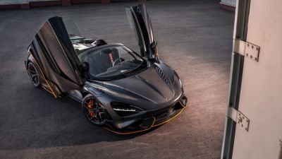 TopCar McLaren 765LT Spider Carbon Edition, 2024, 8K, 5K, Carbon Fiber