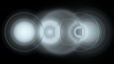 Grayscale, Circles, Dark background, Dark abstract, Optical illusion, Infinity