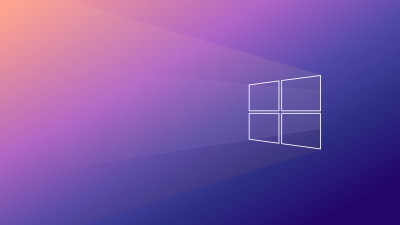 Windows 10, Gradient background, Aesthetic, 5K, Simple