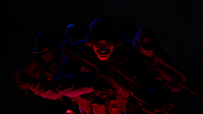 CS GO, The FBI, Counter-Strike: Global Offensive, Black background, AMOLED