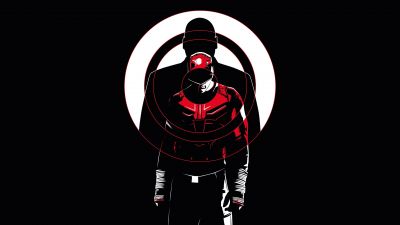 Daredevil, DC Comics, DC Superheroes, AMOLED, Black background