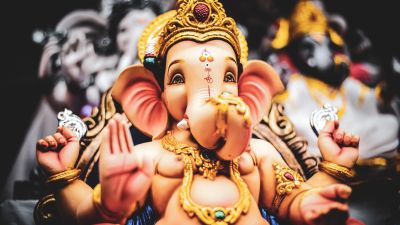 Ganapati Bappa, Lord Vinayak, Ganapati, Hindu festival, Ganesh Chaturthi, 5K, Lord Ganesha