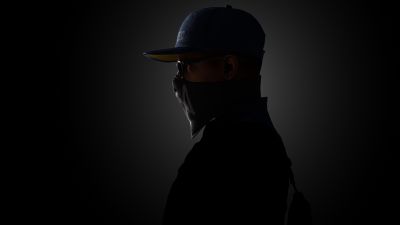 Marcus Holloway, Watch Dogs 2, Dark background, 5K, 8K