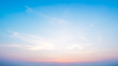 Sunrise, Blue Sky, Panorama, Early Morning, Dawn, 5K