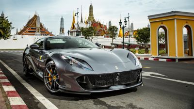 Ferrari 812 GTS, Luxury sports cars, 5K