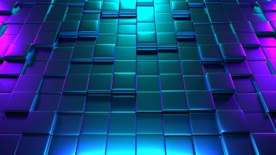 3D background, Texture, Geometric, Shapes, Pattern, Illustration, Metallic Blue, Purple