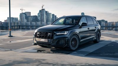 ABT Audi SQ7 TFSI Widebody, Black cars, 2021