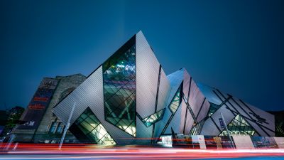 Royal Ontario Museum, Toronto, Modern architecture, Canada, 5K