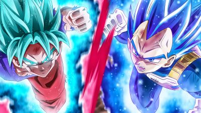 Goku, Vegeta, Dragon Ball Super, 5K, 8K