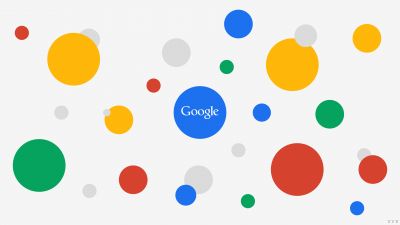 Google, Circles, Multicolor, Colorful, White background, 5K, 8K