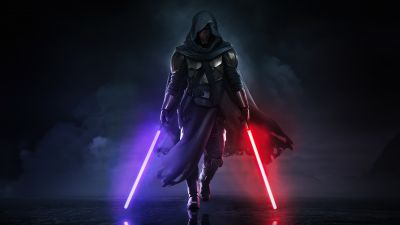 Sith, Star Wars, Lightsaber, Dark background, Dark aesthetic