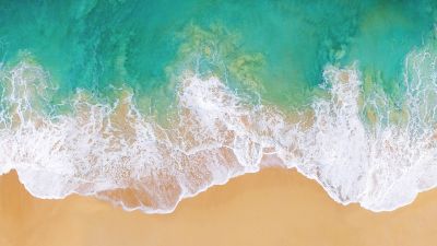 Beach, Drone photo, Aerial view, Seascape, Seashore