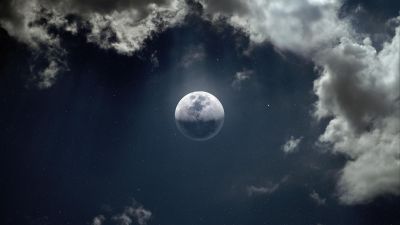 Moon, 10K, Clouds, Stars, 5K, 8K