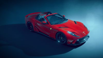 Novitec Ferrari 812 GTS N-Largo, 5K, Super Sports Cars, Performance Kit, 2021