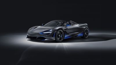 McLaren 720S Spider, McLaren Special Operations, Dark background, 5K