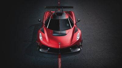 Koenigsegg Jesko, Sports cars, 2020, 5K, 8K, Dark background