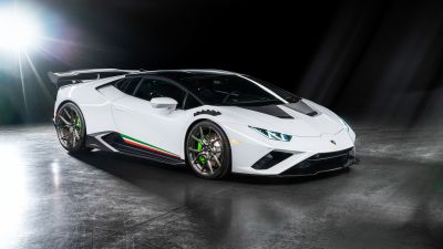 Vorsteiner Lamborghini Huracán EVO RWD Monza, 2021, Dark background, 5K, 8K