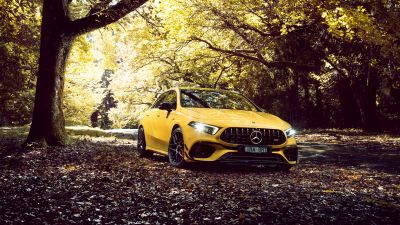 Mercedes-AMG A 45 S 4MATIC, Aerodynamic Package, Fall, 2020