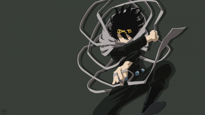 Eraser Head, My Hero Academia, Grey background