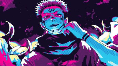 Sukuna, Illustration, Jujutsu Kaisen