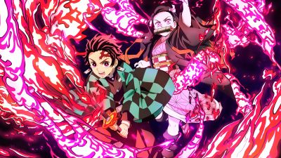 Tanjiro Kamado, Nezuko Kamado, Demon Slayer: Kimetsu no Yaiba