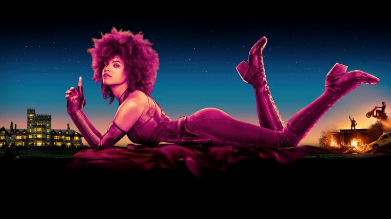 Deadpool 2, Domino, Zazie Beetz, Ultrawide, Wallpaper