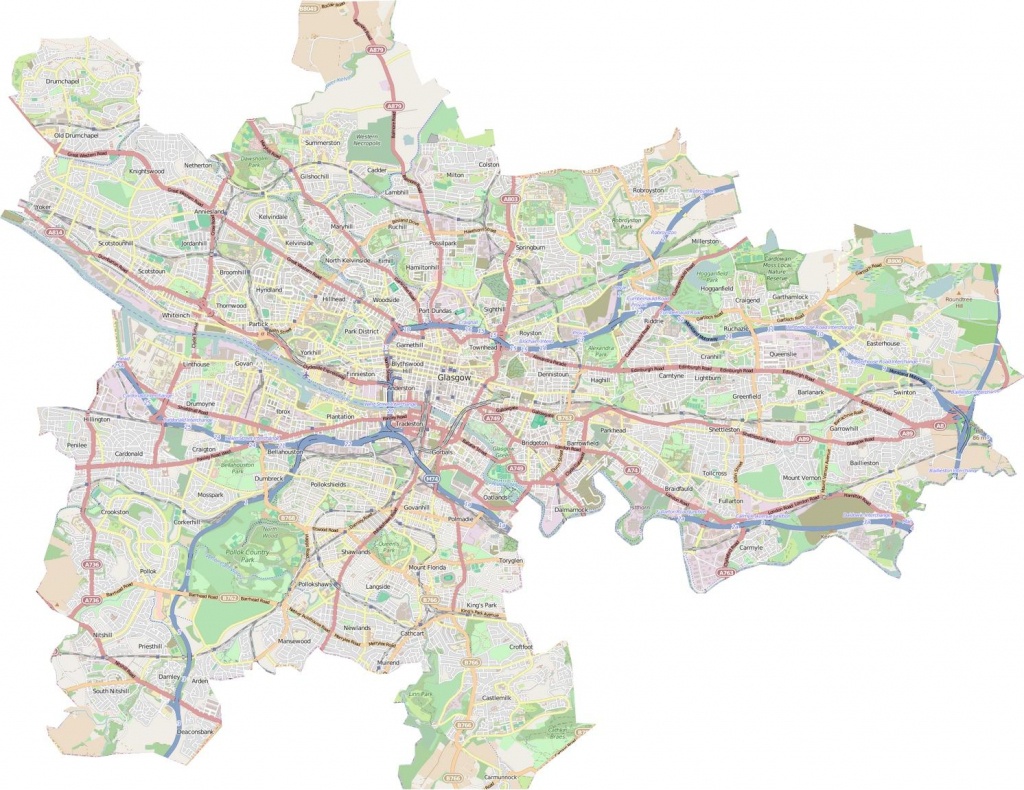 Glasgow City Map Printable Printable Maps - vrogue.co