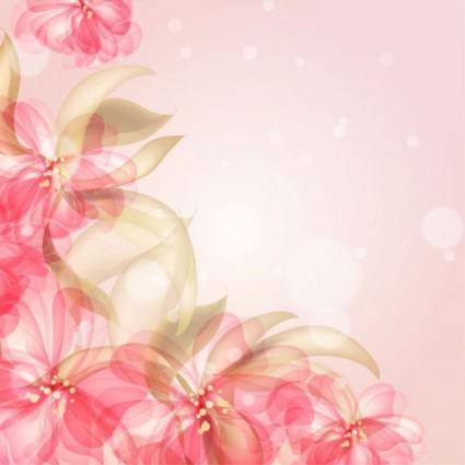 Colorful flowers background 03 vector