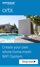 Orbi. Create your own whole home mesh WiFi system.