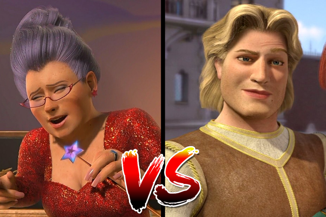 Shrek 2 Prince Charming Fairy Godmother