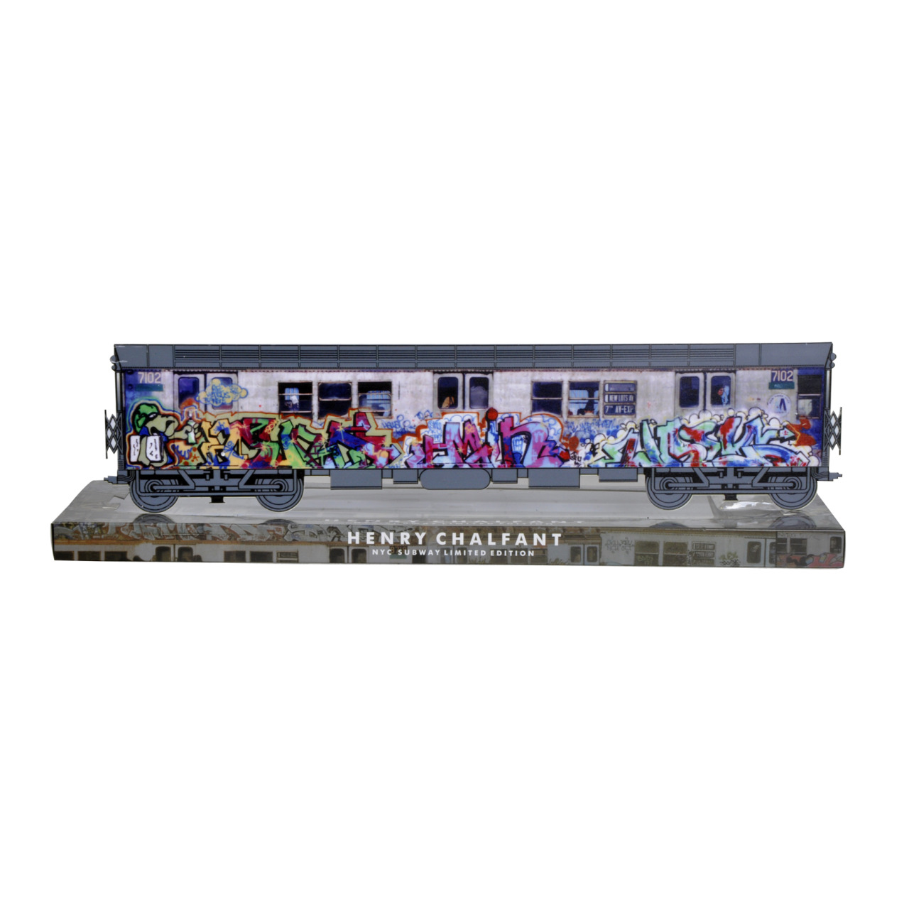 Classic NYC subway GRAFFITI ART,
Limited edition “Henry Chalfant” original photo collection
Revamped / updated on
NYC Original subway collector train sets.