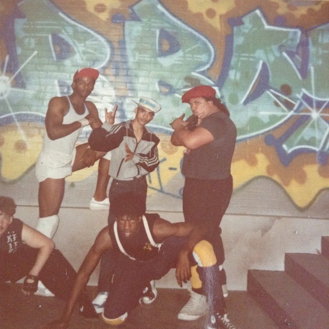 brimtatscru:
“West coast LA 1983
On set “bodyrock” filming
Painting the film set….
Young BriM putting in work
Then and NoW…
East coast 2 west coast
NoW World wide….
On set with west coast dancers
GraFF LiFe…
”